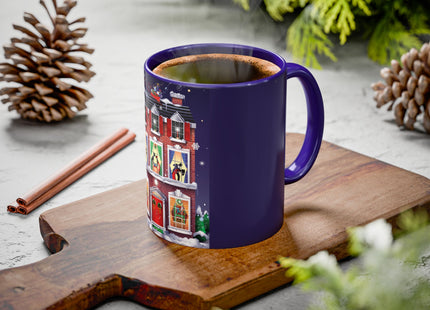 A Christmas Eve Celebration Colorful Mugs (11oz, 15oz)