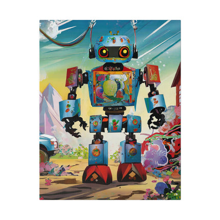 The Rusty Robot Matte Canvas, Stretched, 0.75"