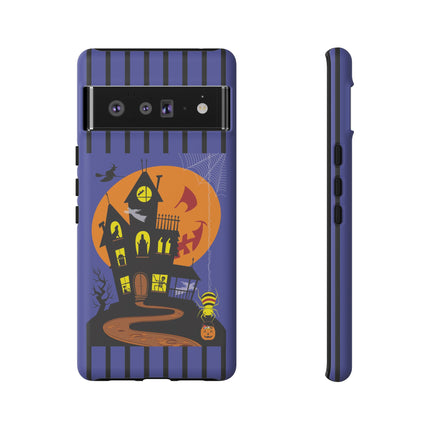 Halloween Night at the Haunted House Phone Cases