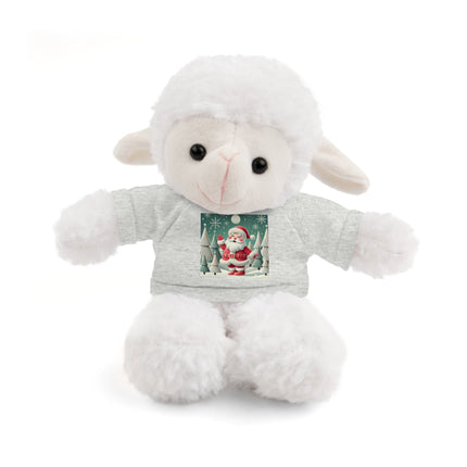 Santa's Joyful Night Stuffed Animals with Tee