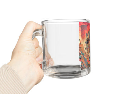 The Cunning Scavenger Glass Mug, 10oz