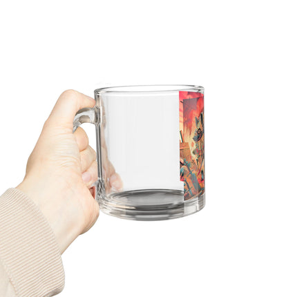 The Cunning Scavenger Glass Mug, 10oz