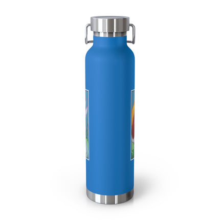 Fairy and Dapper Chick Copper Vacuum Insulated Bottle, 22 oz