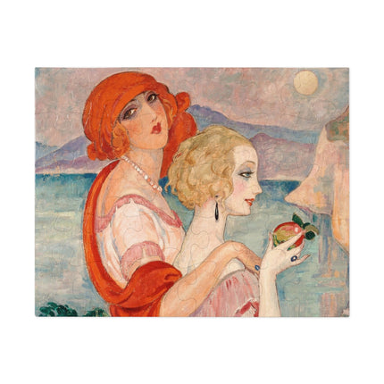 Sur la Route d'Anacapri by Gerda Wegener Jigsaw Puzzle (30, 110, 252,-Piece)