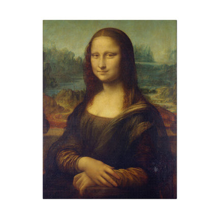 Mona Lisa by Leonardo da Vinci Matte Canvas, Stretched, 0.75"