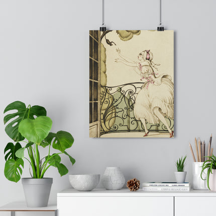 Sur talons rouges (On Red Heels) pl 02 by Gerda Wegener Giclée Art Print