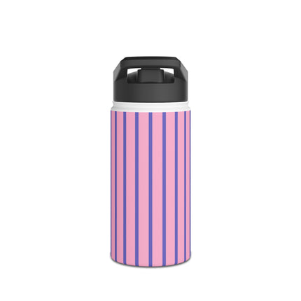 Fairy of the Koi Pond Stainless Steel Water Bottle, Standard Lid