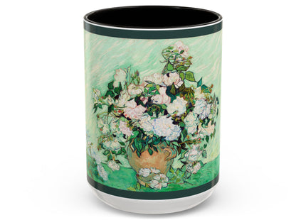 Roses by Vincent Van Gogh Colorful Mugs (11oz, 15oz)