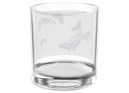 One Thousand Butterflies by - Kamisaka Sekka Rocks Glass, 10oz