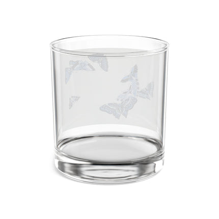 One Thousand Butterflies Rocks Glass, 10oz