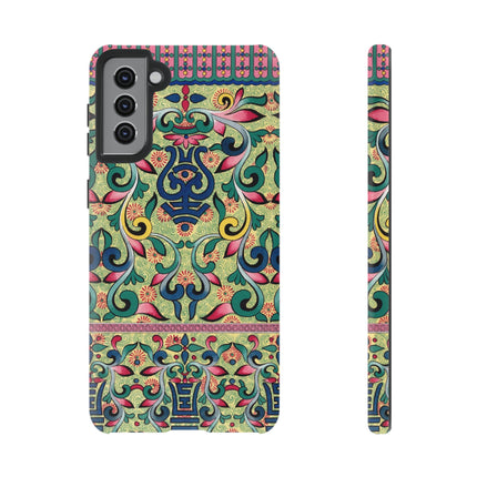 Colorful Flower Pattern by Owen Jones Phone Cases