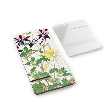 Aquilegia Flower by Tanigami Kônan Mobile Display Stand for Smartphones