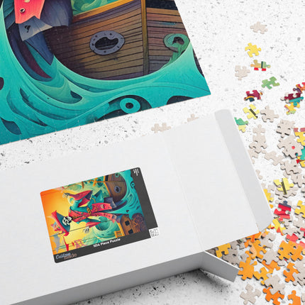 Skeleton Crew of the Misty Seas Puzzle (110, 252, 520, 1014-piece)
