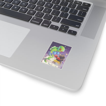 Cosmic Clash Kiss-Cut Stickers (4 Sizes)