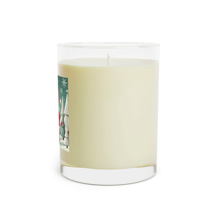 Santa's Joyful Night Scented Candle - Full Glass, 11oz
