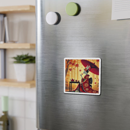 Theatrical Harvest Rabbit Die-Cut Magnets (5 Sizes)