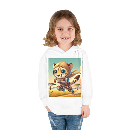 Swift Cheetah Toddler Pullover Fleece Hoodie