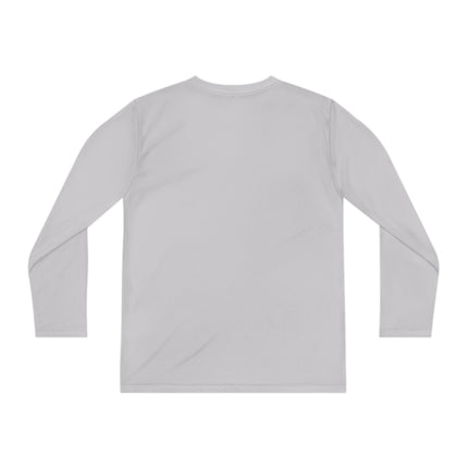 Melodies of the Snow Lion Cub Youth Long Sleeve Competitor Tee – Musical Magic & Enchanted Adventure