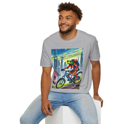 Cyberpunk Frog Softstyle T-Shirt