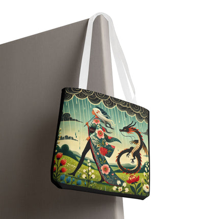 The Dragon Fairy’s Stride Tote Bag – Grace, Strength & Mythic Adventure
