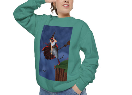 The Enchanted Witch Unisex Garment-Dyed Sweatshirt