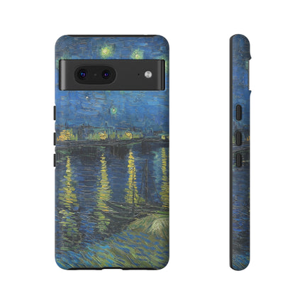 Starry Night Over the Rhone by Vincent Van Gogh Phone Cases
