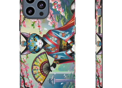 Cyberpunk Geisha Phone Cases