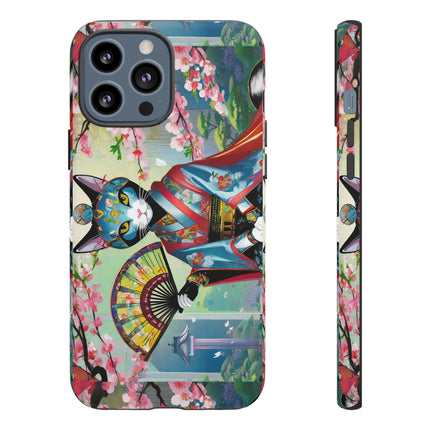 Cyberpunk Geisha Phone Cases
