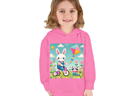 Breezy Meadow Ride Toddler Pullover Fleece Hoodie