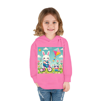 Breezy Meadow Ride Toddler Pullover Fleece Hoodie