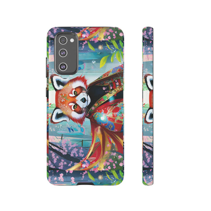 Cybernetic Red Panda Phone Cases