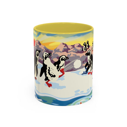 Snowball Shenanigans Colorful Mugs (11oz, 15oz)