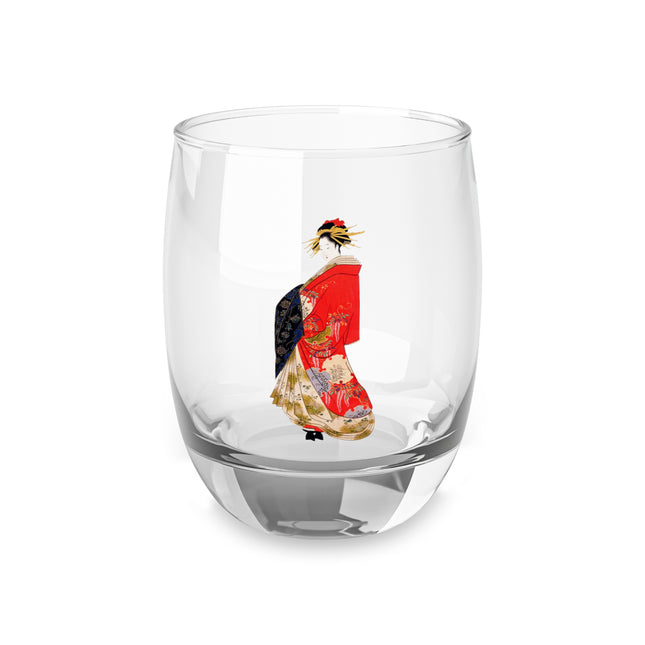 Japanese Woman by Hosoda Eishi Whiskey Glass
