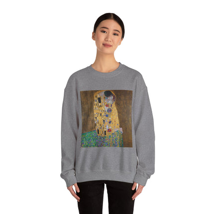 The Kiss by Gustav Klimt Heavy Blend™ Crewneck Sweatshirt