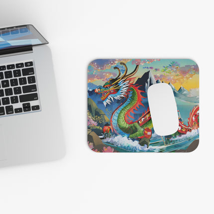 Chinese Dragon Mouse Pad, Rectangle