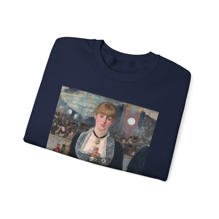 A Bar at the Folies-Bergère by Edouard Manet Heavy Blend™ Crewneck Sweatshirt