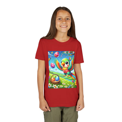 Easter Parrot Youth Short Sleeve Tee
