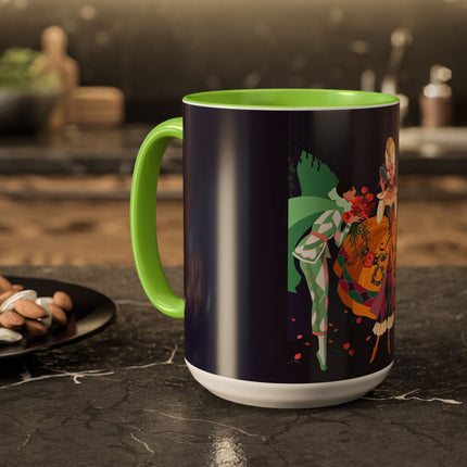 Moonlit Masquerade: The Fairy Queen's Ball Colorful Mug (11oz, 15oz) – Fairy Tale Elegance, Fantasy Charm & Enchanted Style
