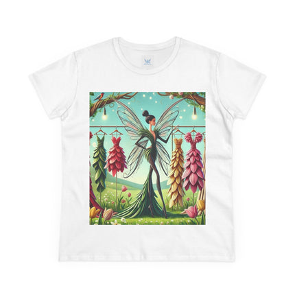 A Fairy Choosing Gowns Cotton Tee