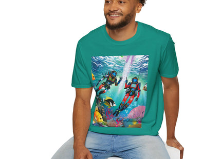 FBI Robot Dive Team Softstyle T-Shirt