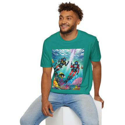 FBI Robot Dive Team Softstyle T-Shirt
