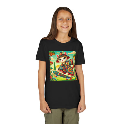 Dragon Dance on Wheels Youth Short Sleeve Tee