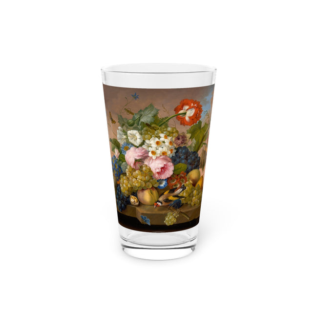 Floral Still Life by Franz Xaver Petter Glass, 16oz