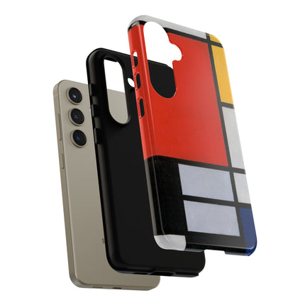 Composition with Red, Yellow, Blue, and Black by Piet Mondrian Phone Cases