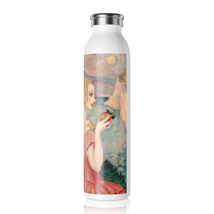 Sur la Route d'Anacapri by Gerda Wegener Slim Water Bottle