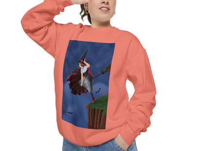 The Enchanted Witch Unisex Garment-Dyed Sweatshirt