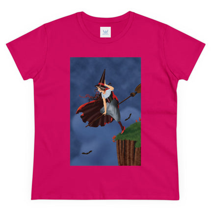 The Enchanted Witch Women's Midweight Cotton Tee