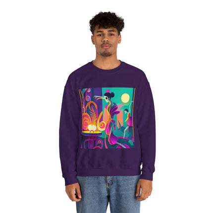 Dance of the Skeleton Ballerinas Unisex Heavy Blend™ Crewneck Sweatshirt