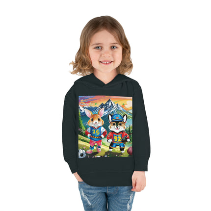 Animal Athletes Toddler Pullover Fleece Hoodie
