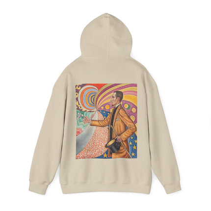 Portrait of Felix Feneon by Paul Signac Heavy Blend™ Hooded Sweatshirt
